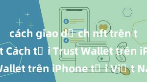 cách giao dịch nft trên trust wallet Cách tải Trust Wallet trên iPhone tại Việt Nam